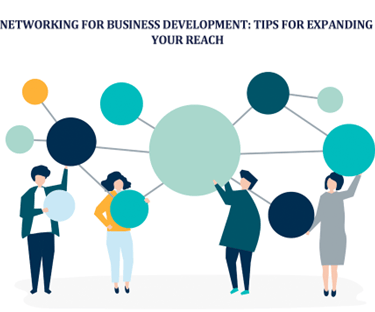 Business networking concept illustration