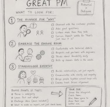 Hire your next product manager for potential