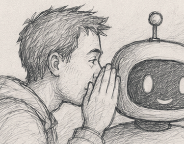 Whisper to a chatbot