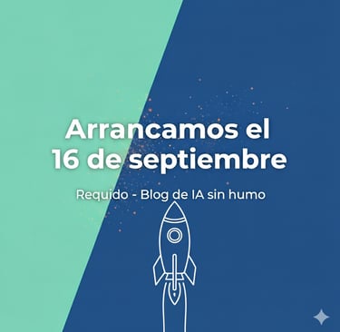 Lanzamiento el 16 septiembre con el primer blog