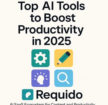Top AI tools to boost productivity in 2025