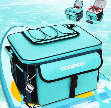 28L Paddle Board Cooler, Unique Top Opening Flap Waterproof Paddleboard Cooler, Durable PVC Material