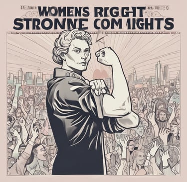 a group of people holding signs and wearing masks