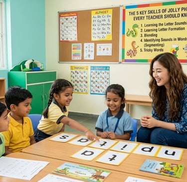 Enhance the jolly phonics skills with LevelUp Online Education