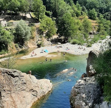plage du pont du diable