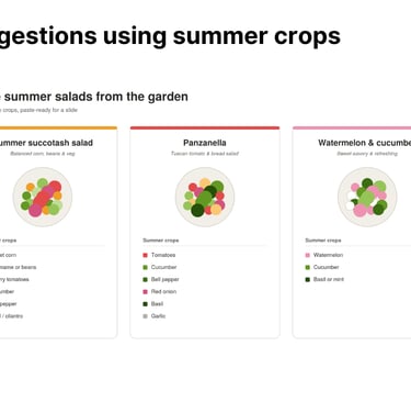summer salad suggestions