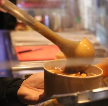 sauce poutine, restaurant poutine, sauce brune, service sauce poutine