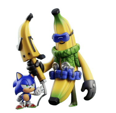 a couple of bananas and a banana peeler