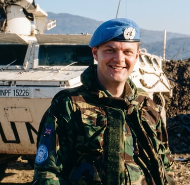 Andrew White Sarajevo, 1994, during the siege of the city