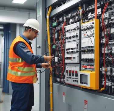 black blue and yellow textile