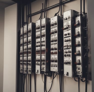 photo of white staircase