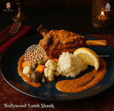 tandoori lamb shanks dil rani restaurant