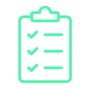 a clipboard with a clipboard with a checklist of tasks to do