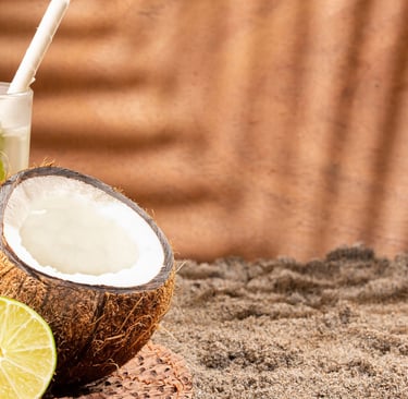 coconut levander mocktail