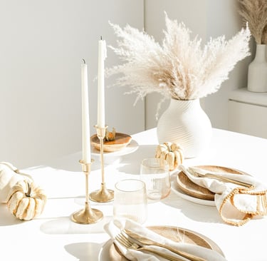 Natural Elements on the Tabletop