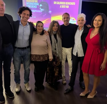 Reality Transurfing coaches at the International conference in Bologna, Italy on October 26, 2025