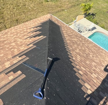 shingle roof repair by our company