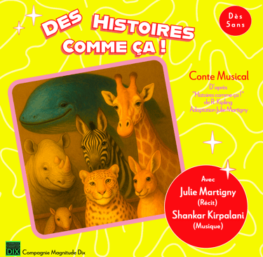 Affiche "Des Histoires comme ça"