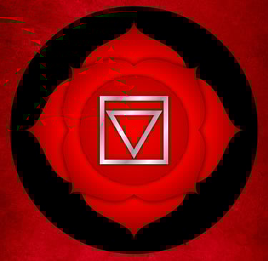 Base chakra, red chakra