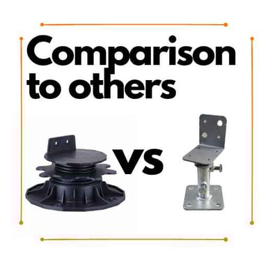 Dowd Plastic Pedestals Comparison