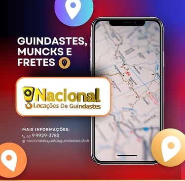Guindastes, Muncks e Fretes