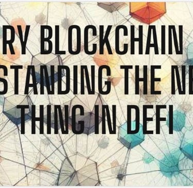 Decentralized finance, or DeFi offers innovative financial services built on blockchain technology.