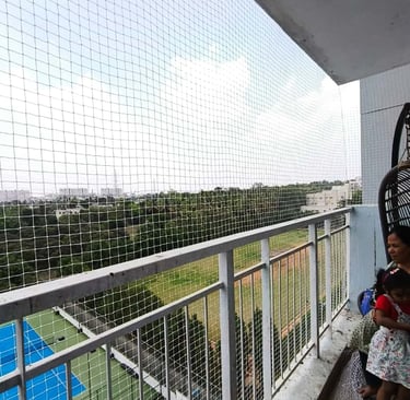 balcony safety nets in bangalore