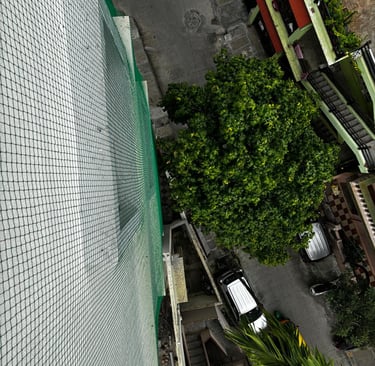 Terrace nets installation in bangalore