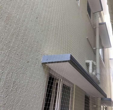 Duct Area nets installation in Bangalore