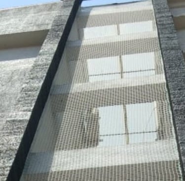 Duct area nets installation in cooketown