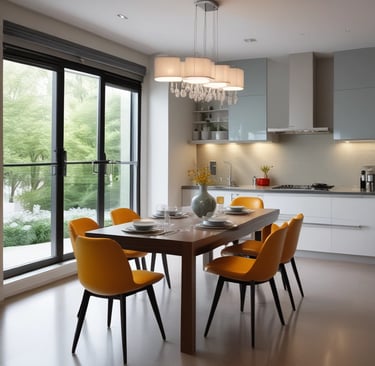 A spacious backyard perfect for children.