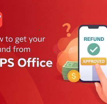 How to get your refund from WPS office