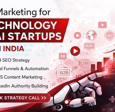 Digital marketing for AI startups and technology