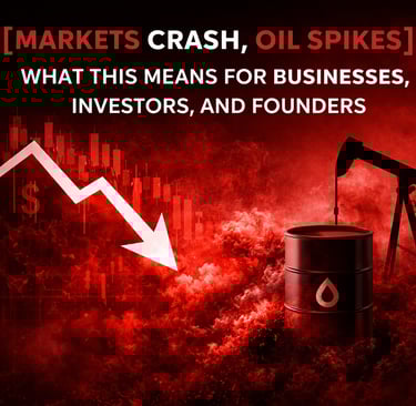 Iran Middle East Conlficts - Market Crash, Oil price rises