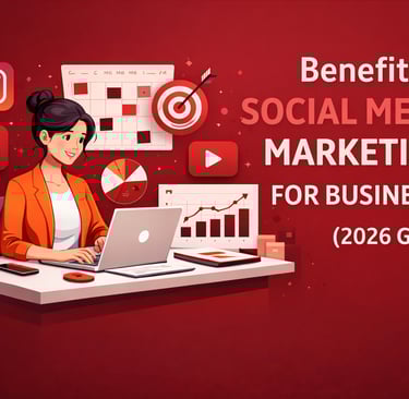 Benefits of social media marketing for Businesses(2026 Guide)