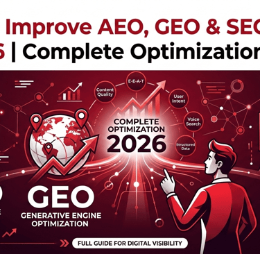 How to Improve AEO, GEO & SEO Score in 2026 | Complete Optimization Guide