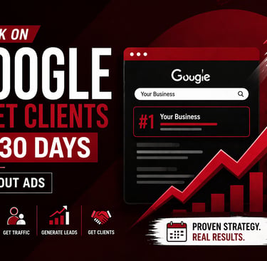 rank on Google and get clients in 30 days