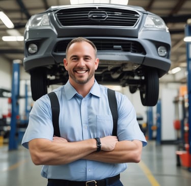 An image showing a friendly customer service representative ready to assist.