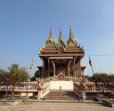 Cambodian Monastery in Lumbini, Nepal