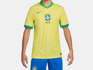 Camisa Nike Brasil I 24/25 Torcedor Pro Masculina