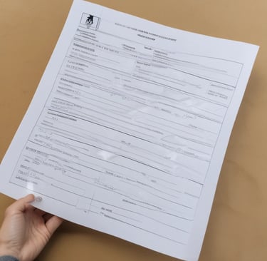 An elegant contact form on a modern website.