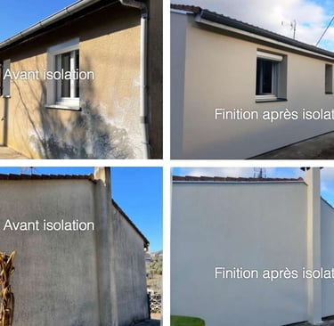 isolation thermique exterieure pour economies d'enrgies