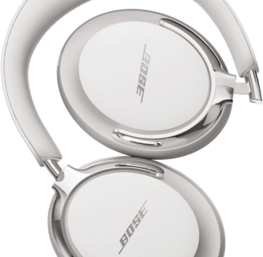 Casque sans fil Bose QuietComfort ultra de 2ème génération blanc nuage plié