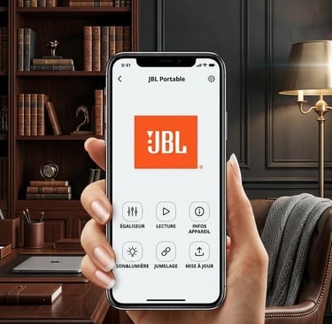 Application JBL portable
