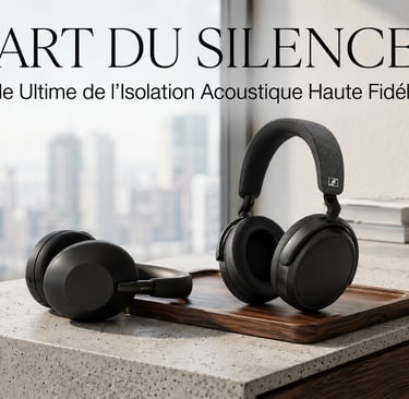 Comparatif de casques audio haut de gamme – isolation acoustique.
