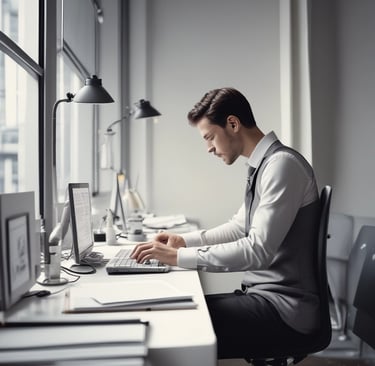 photo of white staircase