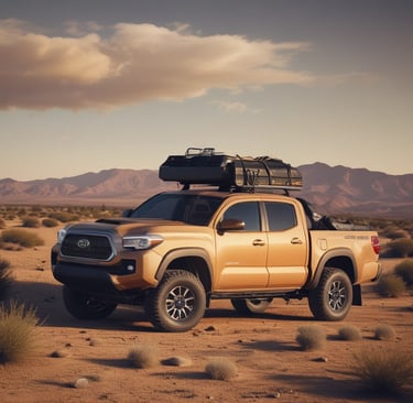 a close up of a toyota logo on a red car