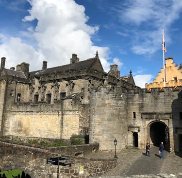 Stirling Castle entrance