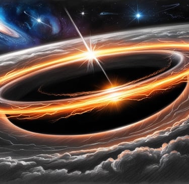 Astronomers studying black holes with telescopes and simulations in 2025 space discoveries