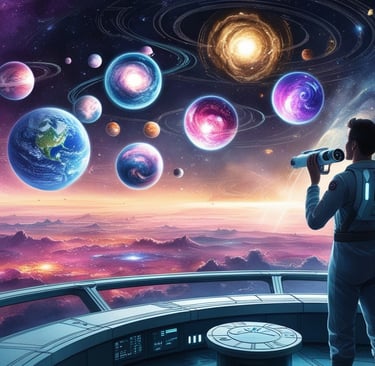 Parallel worlds concept art